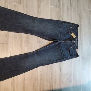 American Eagle Outfitters Dark Blue Flare Jeans